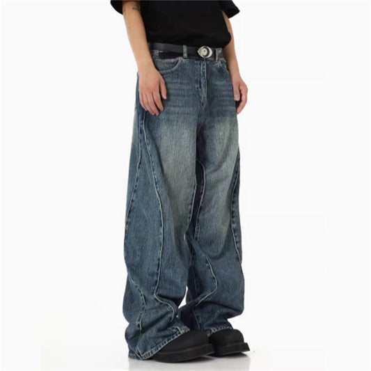 American High Street Heavyweight Irregular Jeans