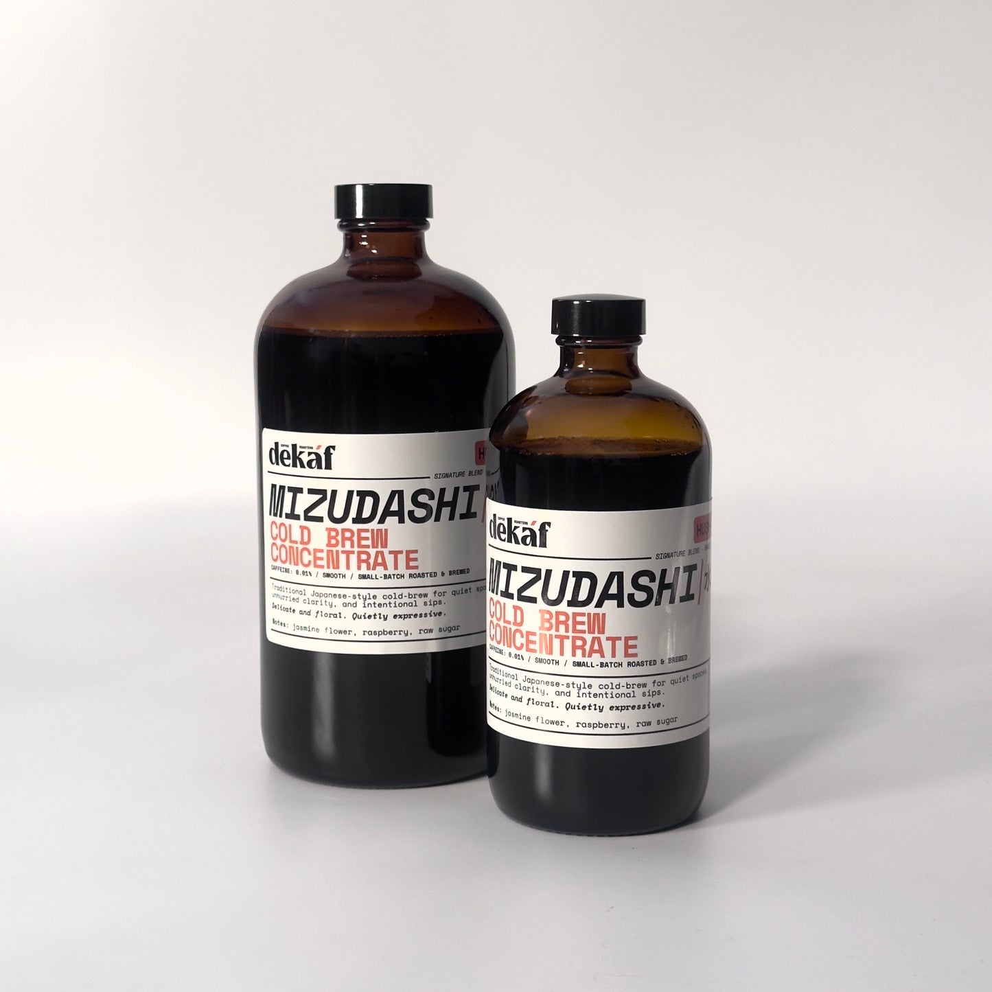Concentré de café infusé à froid Hush-Hush Mizudashi