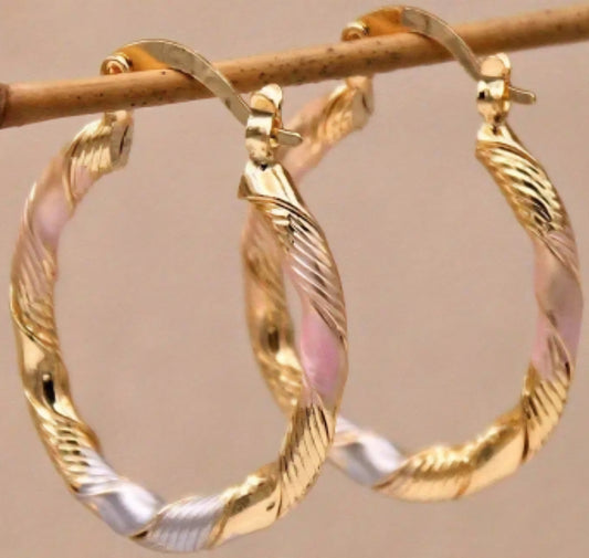 Trending: Vintage Women’s Golden Hoop - Statement Earrings