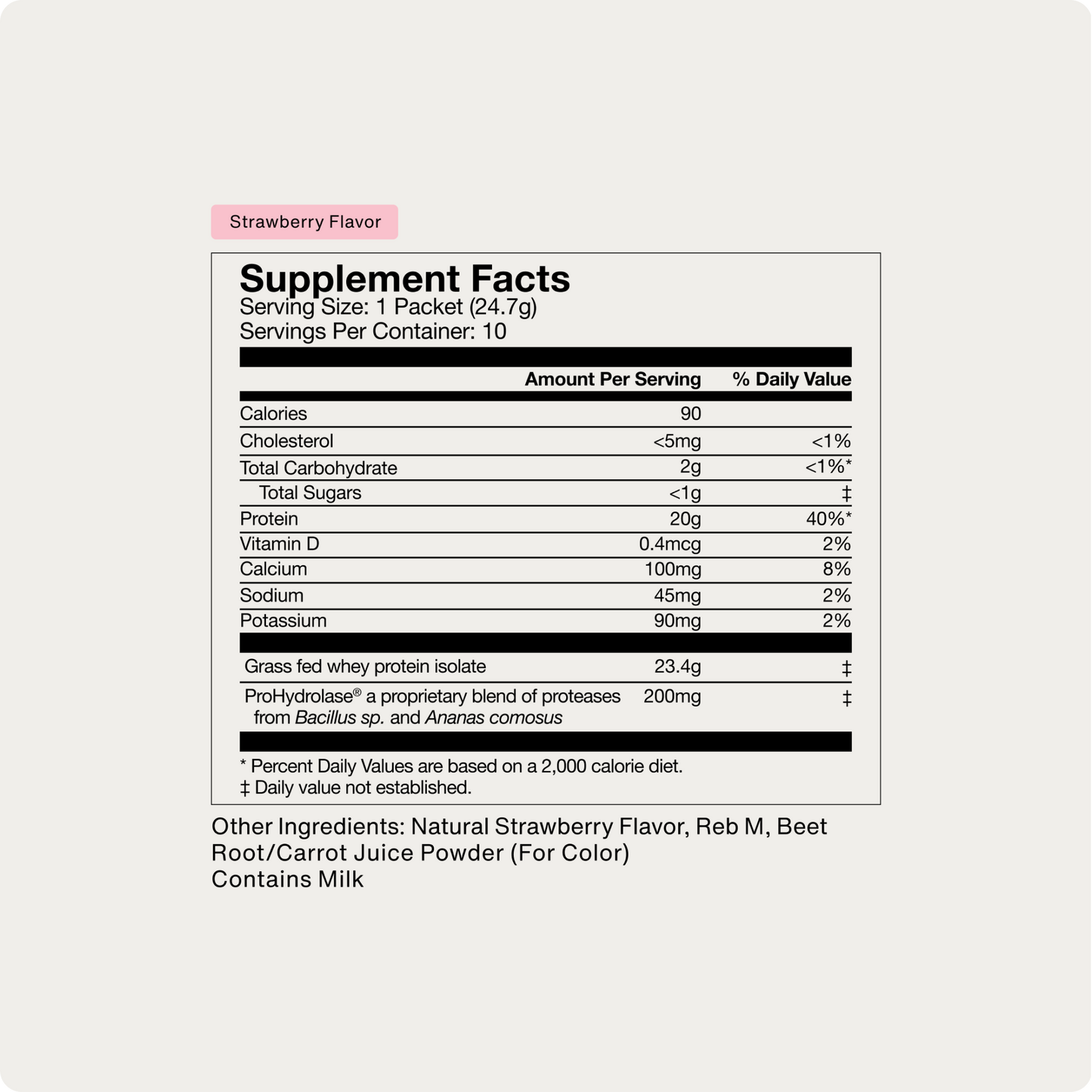 Gbe-Nu Whey Protein 10-Mɔzɔzɔ Packs