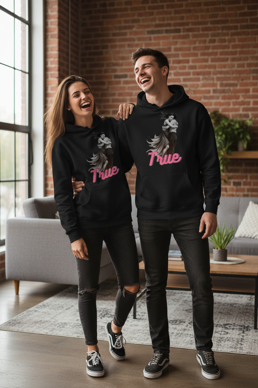 Unisex oversized hoodie - St. Val Collection “True Love”
