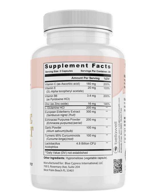 Emergency Immune Support – Daily Wellness with Probiotics by Bellawell
