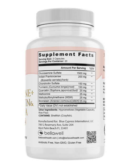 Glucosamine Sulfate - Healthy Joints by Bellawell