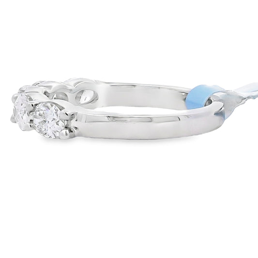 Lab Grown Diamond Wedding Band Ring 14KT White Gold