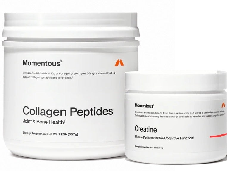 Beyond the muscles: Our 2-in-1 Collagen + Creatine stack is the single best routine for feeling great in your body and mind. It just feels... exquisite.