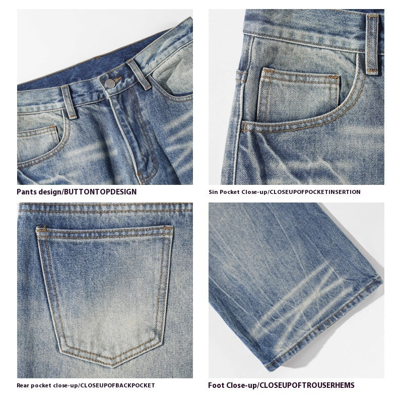 Plus Size Lightning Pattern Skinny Jeans