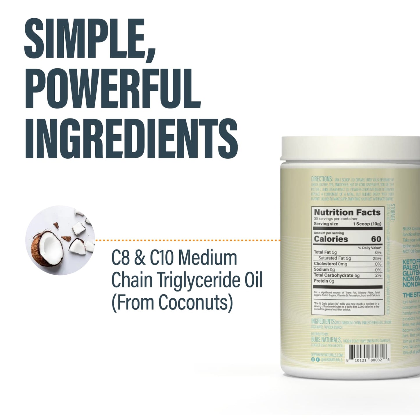 MCT Oil Creamer