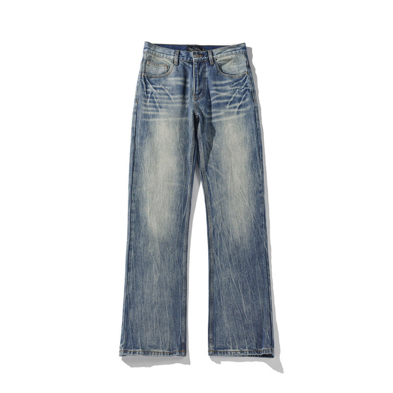 Plus Size Lightning Pattern Skinny Jeans