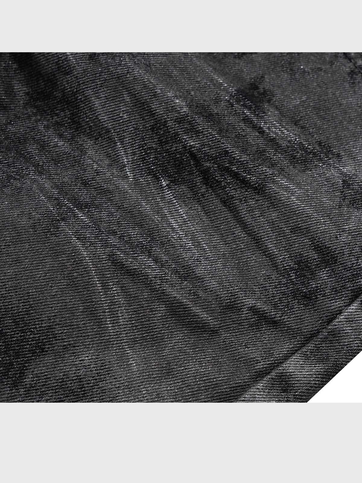 Men's Wide Leg Black Trousers Skinny Jeans