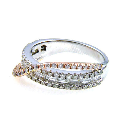 1.00ct Diamond Ring 14KT White Gold