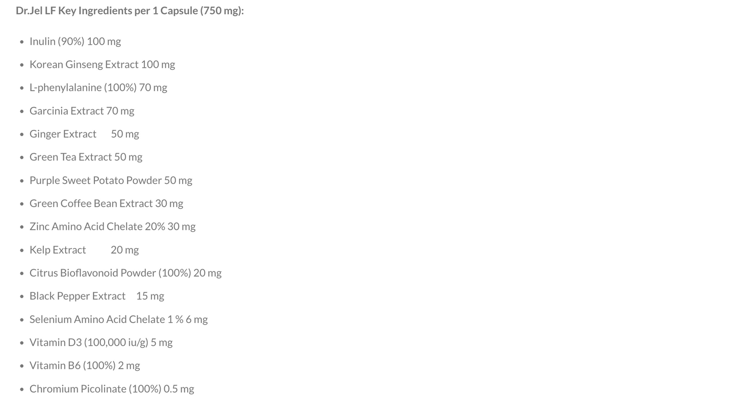 Dr. Jel TF (Fasting Tea)