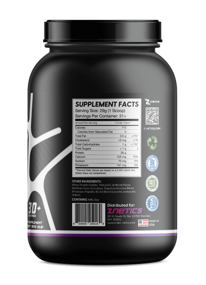 Whey Isolate Protein – Vanilla 2LB