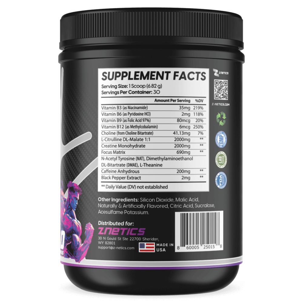 Pre-Workout Fruit Punch