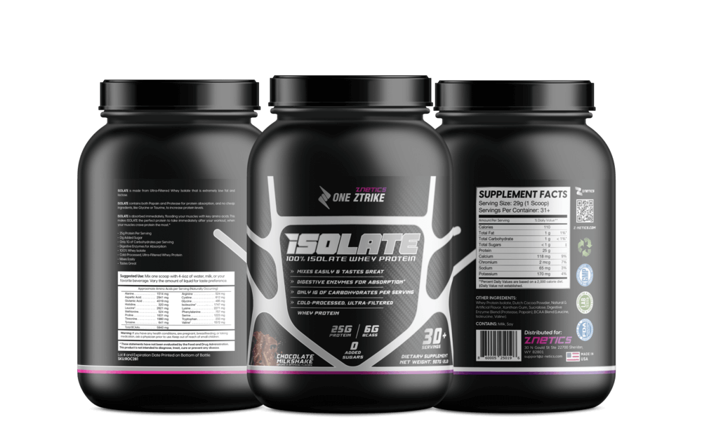 Whey Isolate Protein – Chocolate 2LB