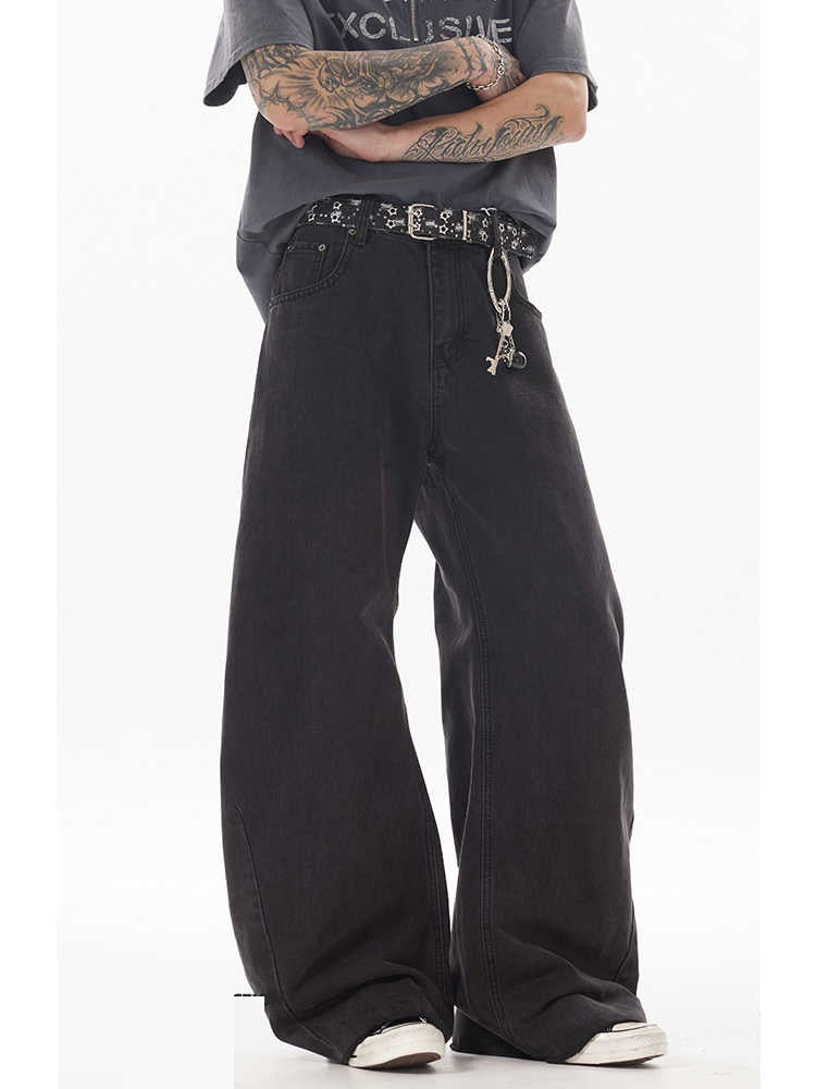 High-grade American Washed Jeans Men's All-match