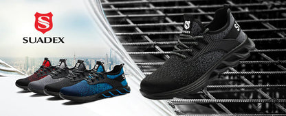 SUADEX Breathable Puncture-Proof Safety Work Shoes