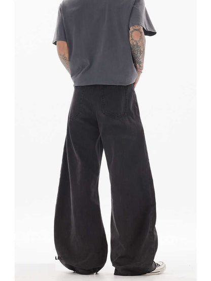 High-grade American Washed Jeans Men's All-match