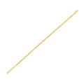 14k Yellow Gold Spaced Bead Bracelet  (3.00 mm)