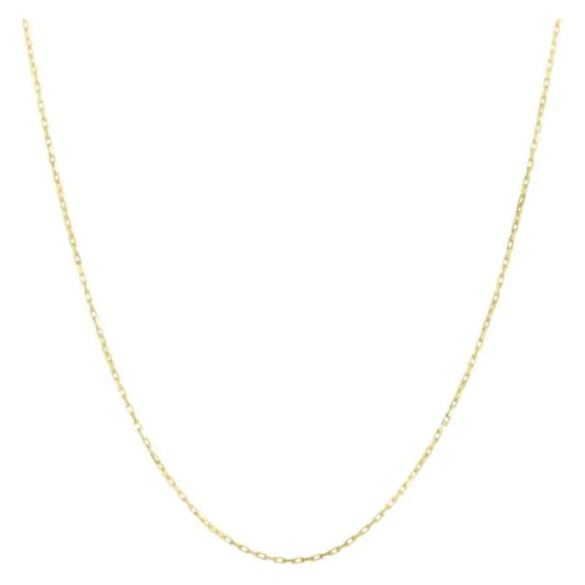 14k Yellow Gold French Cable Chain (1.30 mm)