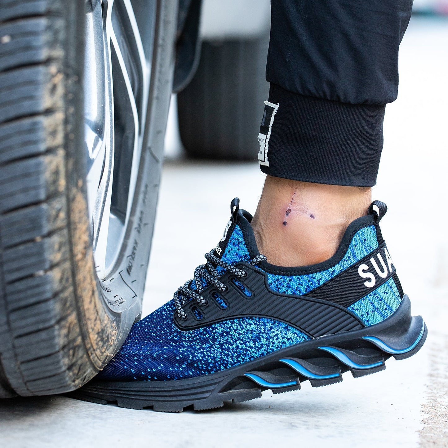 SUADEX Breathable Puncture-Proof Safety Work Shoes