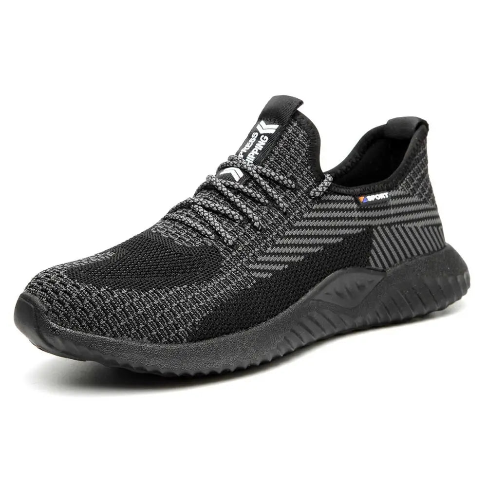 SUADEX Indestructible Steel Toe Shoes Comfortable Lightweight Work Safety Sneakers