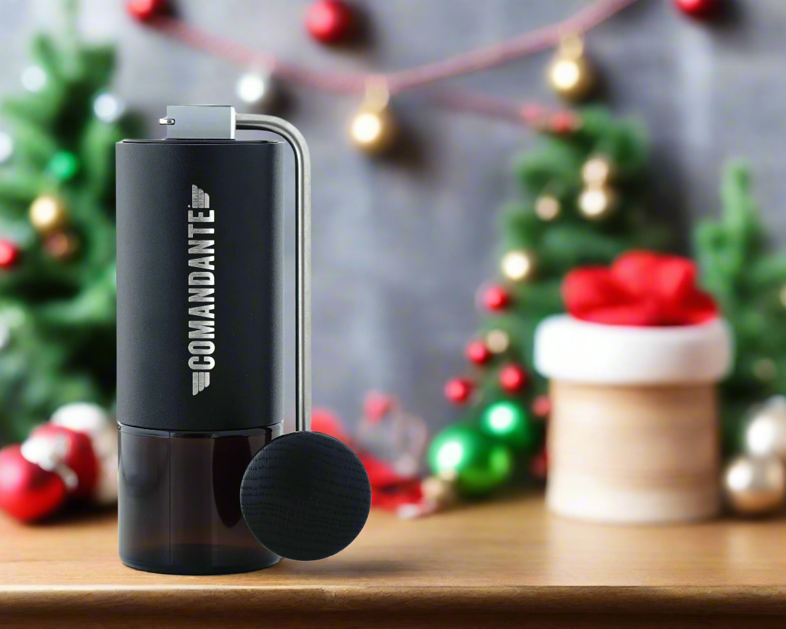 Manivelle ergonomique pliable de qualité supérieure L7c pour moulin à café manuel Comandante® C40/60 (*moulin non inclus*)