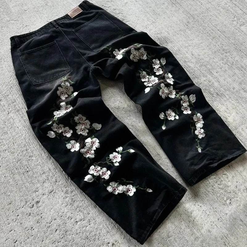 American Retro Street Loose Jeans