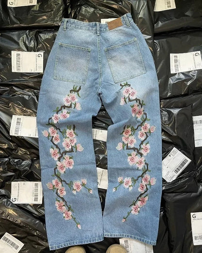 American Retro Street Loose Jeans