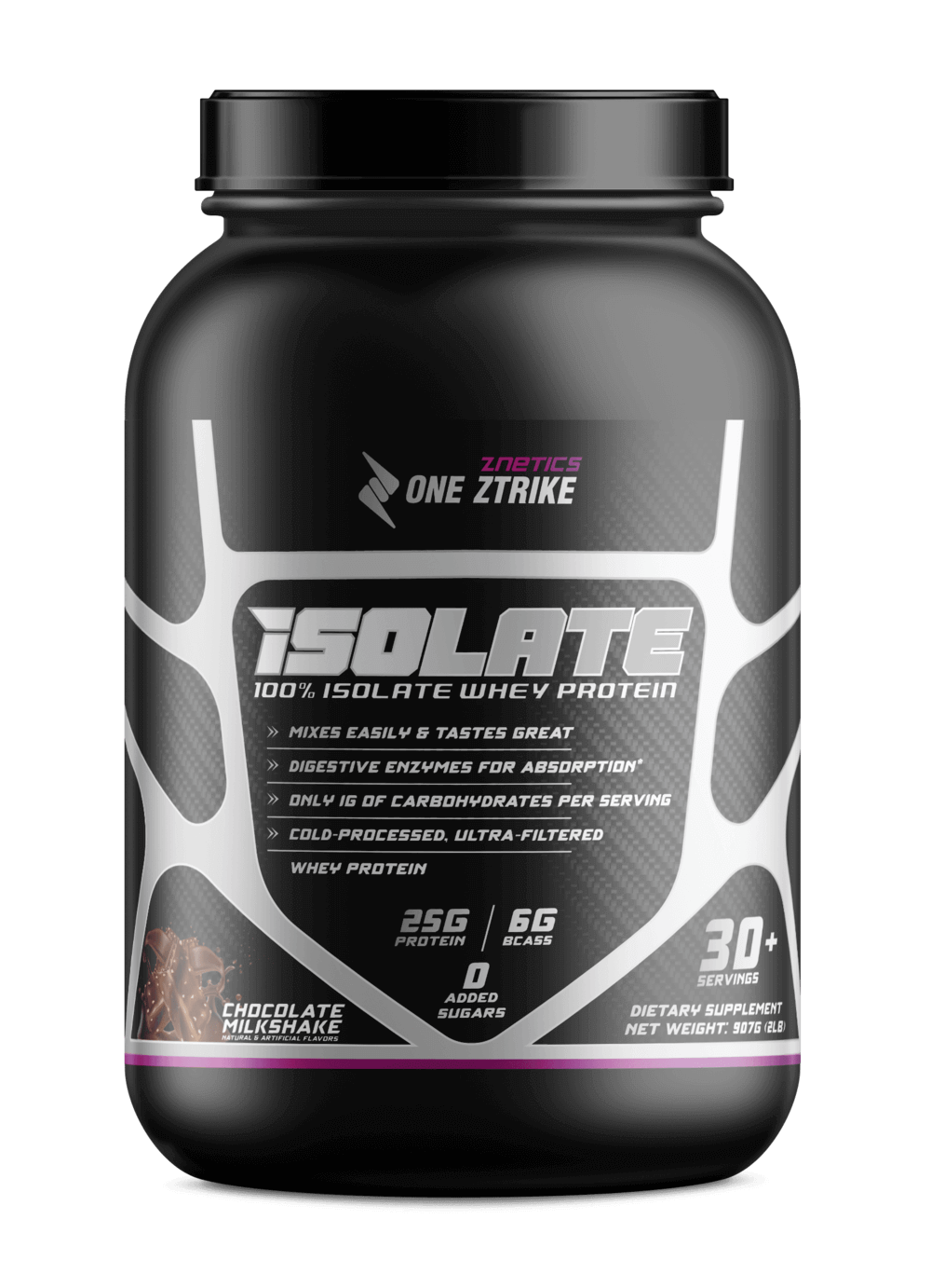 Whey Isolate Protein – Chocolate 2LB