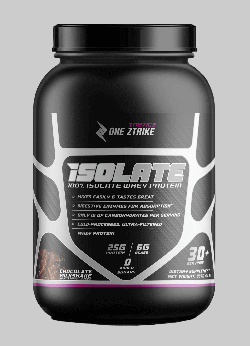 Whey Isolate Protein – Chocolate 2LB