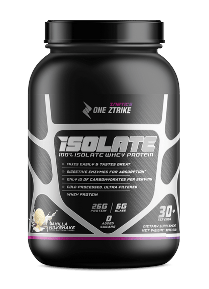 Whey Isolate Protein – Vanilla 2LB