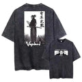 Vintage Washed Hip Hop Anime Tee