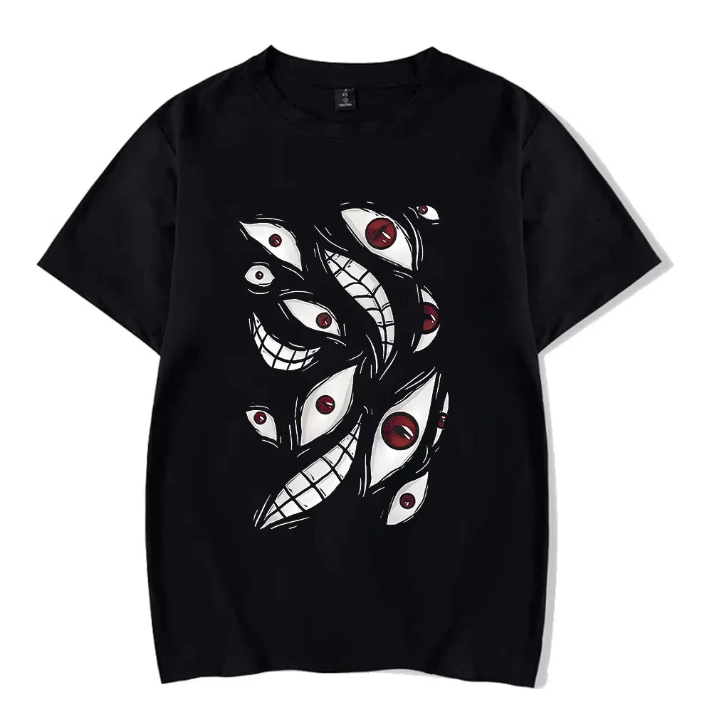 Vintage Washed Hip Hop Anime Tee