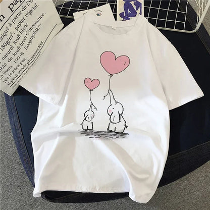 Vintage Rock Graphic Brush Cat Shirt