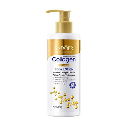 Collagen Milk Bleaching Face Body Cream Whitening Skin Moisturizing Lotion Lightening Care