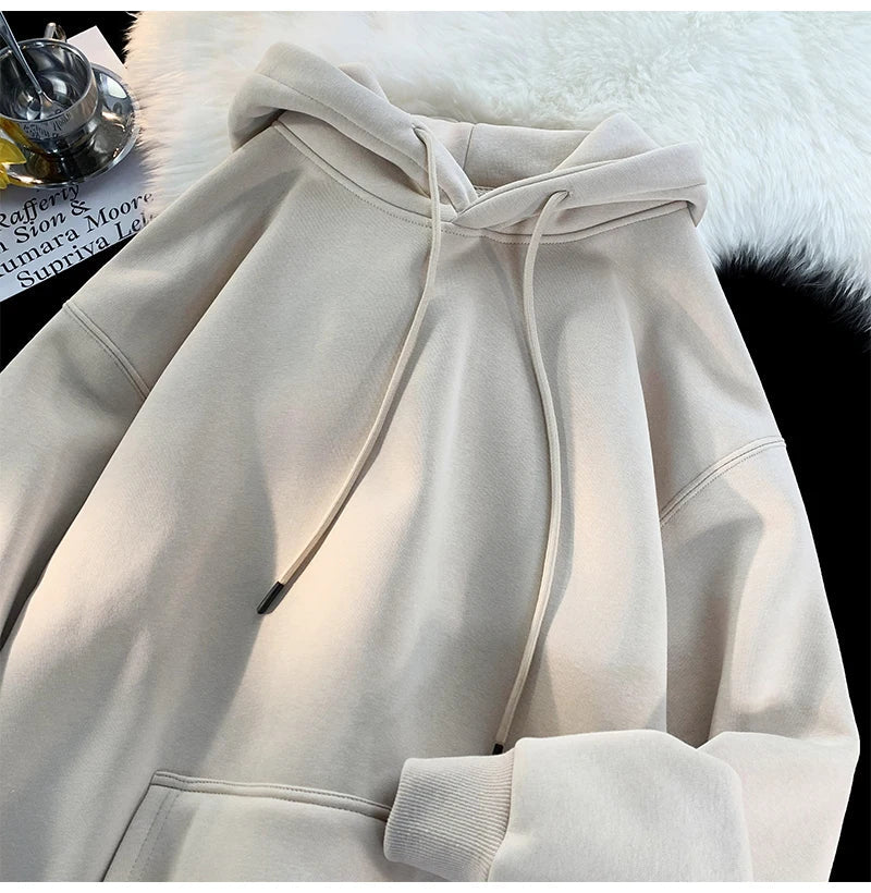 Men Fashion Casual Hooded Sweatshirt Streetwear