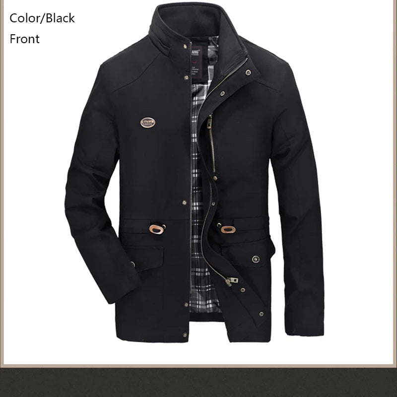 Casual Windproof Outdoor Multi-Pocket Jacket