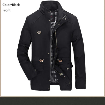 Casual Windproof Outdoor Multi-Pocket Jacket