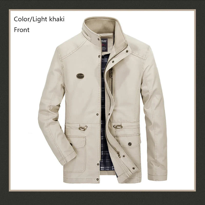 Casual Windproof Outdoor Multi-Pocket Jacket