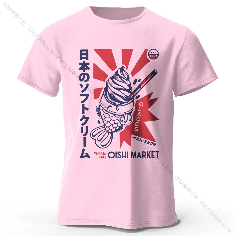Japanese Foodie Cotton Unisex Graphic Tee