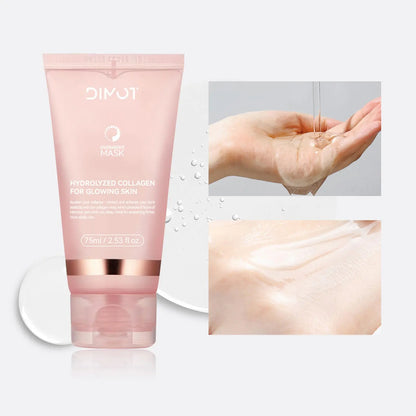 Collagen Night Wrapping MaskReduces Sagging & Dullness Hydrolyzed  Elasticity Hydration Skin Care for All Skin Types