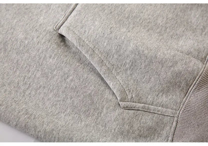 Men Fashion Casual Hooded Sweatshirt Streetwear