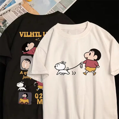 High-Quality Japanese Anime Couple’s Shirt