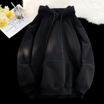 Men Fashion Casual Hooded Sweatshirt Streetwear