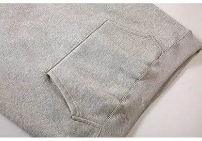 Men Fashion Casual Hooded Sweatshirt Streetwear