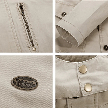 Casual Windproof Outdoor Multi-Pocket Jacket