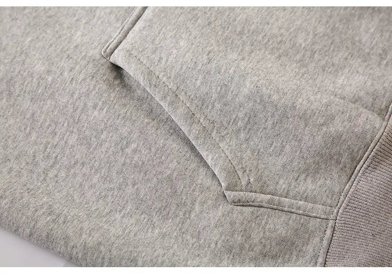 Men Fashion Casual Hooded Sweatshirt Streetwear