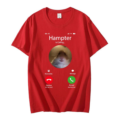 Dank Meme Hampter Oversized Streetwear Tee