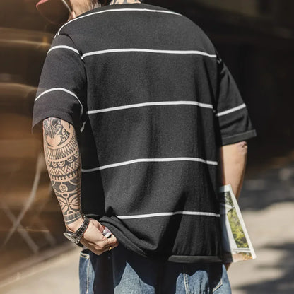 Loose Fit Crew Neck Versatile Classic Tops