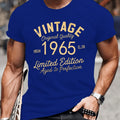 VINTAGE 1965 Letter Printed T-Shirts